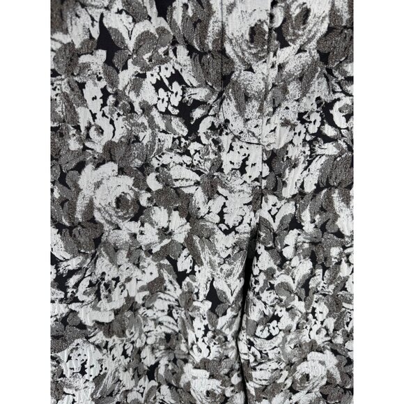 NWT Tuckernuck Gray Gardens Jacquard Jemma Wide Leg Cropped Pants Size 8 - Picture 5 of 6